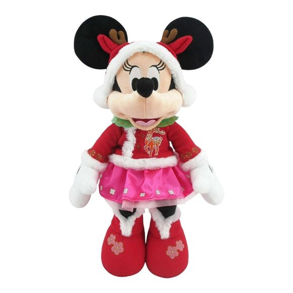 Disney Parks Shanghai Disney Minnie Mouse Lunar New Year 2021 Plush - Picture 1 of 11
